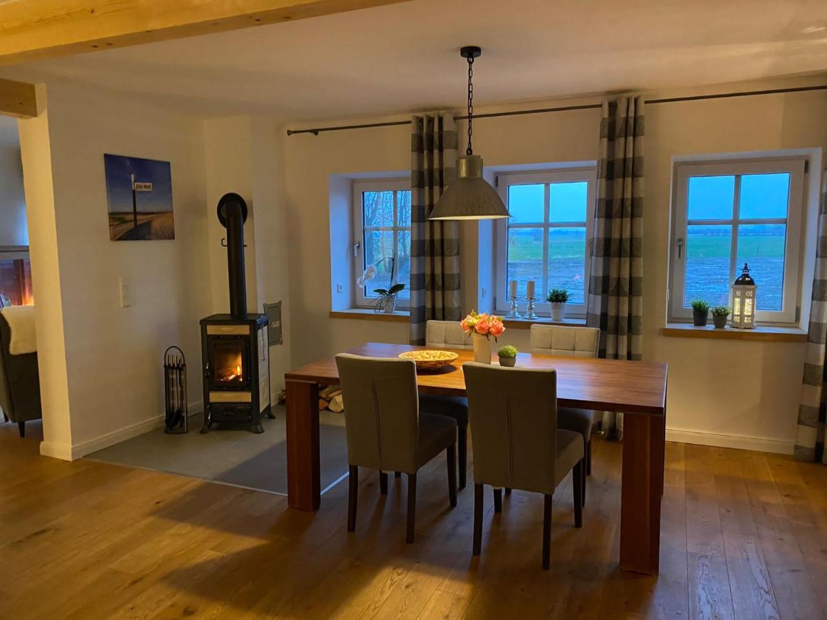 Landhaus "Alte Welt" Nordseekueste Osteel Bagian luar foto
